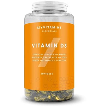 

MyProtein Vitamin D3, 180 kapslí
