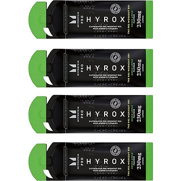 

MyProtein Hyrox the Pre Workout Gel 4 x 48 g zelené jablko