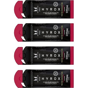 

MyProtein Hyrox the Pre Workout Gel 4 x 48 g višeň