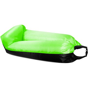 

Aga Nafukovací vak LAZY BAG 230 × 70 cm Černý/Zelený