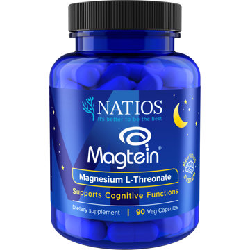 

NATIOS Magtein, Magnesium L-threonate, 90 veganských kapslí