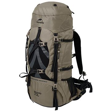 

Naturehike 70 + 5 l, světle hnědý