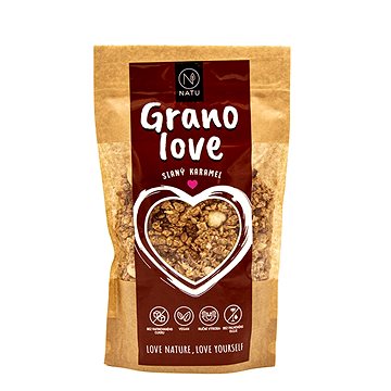 

NATU Granolove Slaný karamel 380 g