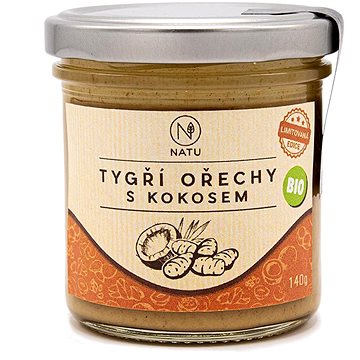 

NATU Krém z tygřích ořechů s kokosem BIO 140 g