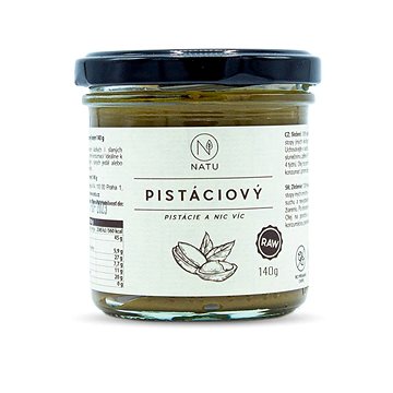 

NATU Pistáciový krém 140 g