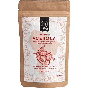 

NATU Acerola BIO prášek 60 g