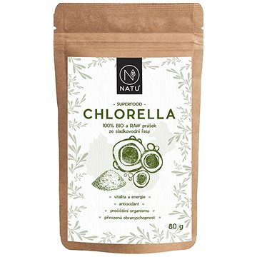 

NATU Chlorella BIO prášek 80 g