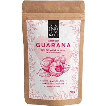 

NATU Guarana BIO prášek 80 g
