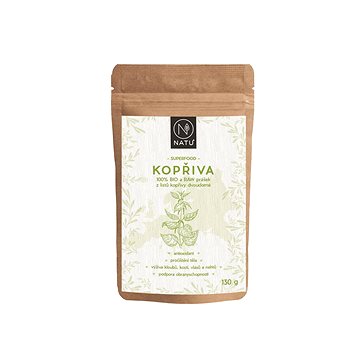 

NATU Kopřiva list prášek BIO, RAW 130 g