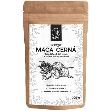 

NATU Maca černá BIO prášek 200 g