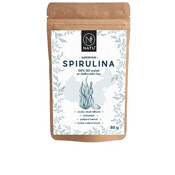 

NATU Spirulina BIO prášek 80 g