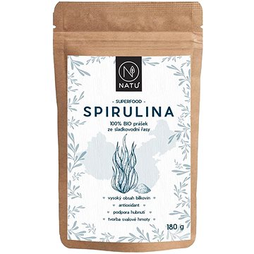 

NATU Spirulina BIO prášek 180 g