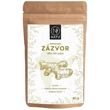 

NATU Zázvor BIO prášek 80 g
