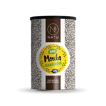 

NATU Banánová mouka BIO 500 g
