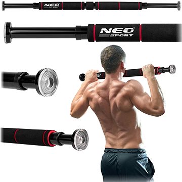 

Neo-Sport samovzpěrná hrazda do dveří 60-85 cm NS-311