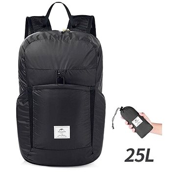 

Naturehike ultralight sbalitelný batoh 25l černý