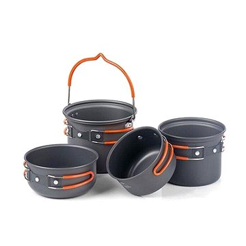 

Naturehike set hliníkového nádobí 4v1 Updated 618g