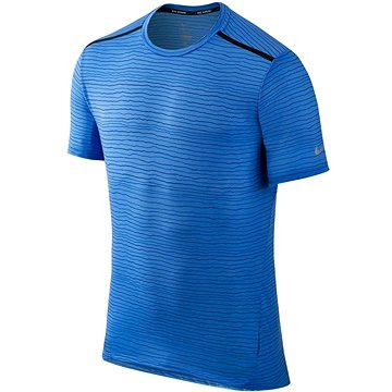 Nike Dri FIT Cool Tailwind Stripe BLUE XL - Tričko