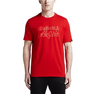 Nike NEYMAR VERBIAGE TEE RED S - Tričko