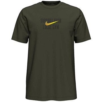 Nike Dri FIT Swoosh Training GREEN S - Tričko