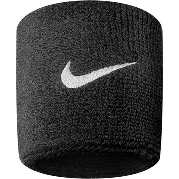 

Nike Swoosh Wristbands černá/bílá