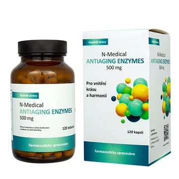 

N-Medical Antiaging Enzymes 120 tobolek