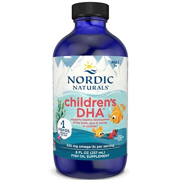 

Nordic Naturals Children's DHA 530 mg, jahoda, 237 ml