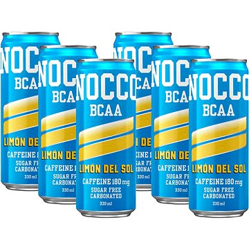 

NOCCO BCAA Limón Del Sol 6 x 330 ml