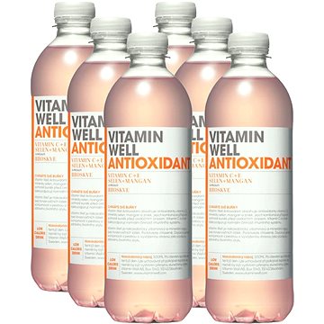 

Vitamin Well Antioxidant, 6 x 500 ml