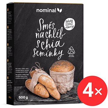 

Nominal BLP Směs na chléb s chia semínky 4 x 500 g
