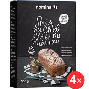 

Nominal BLP Směs na chléb s lněnou vlákninou 4 x 500 g