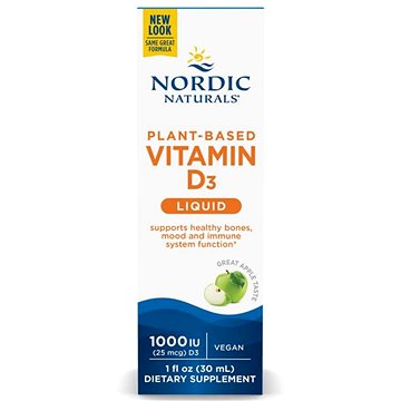

Nordic Naturals Vitamin D3 na rostlinné bázi, 30ml
