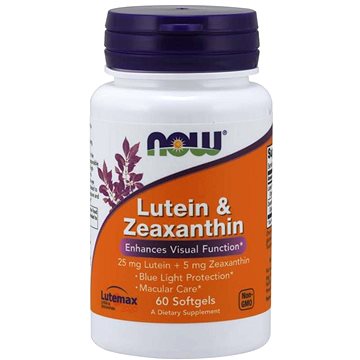 

NOW Lutein & Zeaxanthin (zdraví očí)