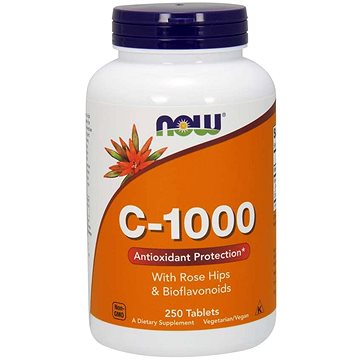 

NOW Vitamin C-1000 s bioflavonoidy a šípkem