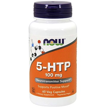 

NOW Foods 5-HTP 100 mg, 60 veganských kapslí