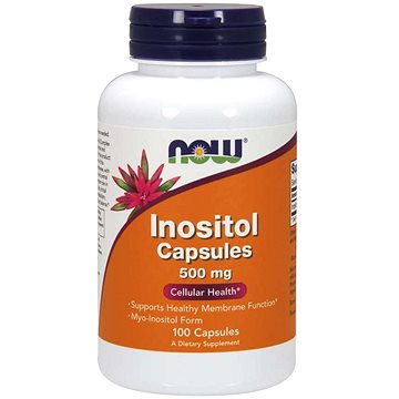 

NOW Inositol (myo-inositol), 500 mg, 100 kapslí