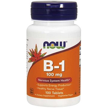 

NOW Vitamin B1 Thiamin, 100mg