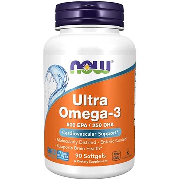 

NOW Ultra omega-3, 250 DHA/500 EPA