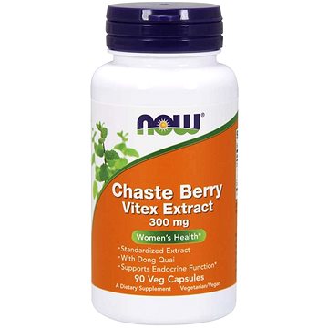 

NOW Chaste Berry Vitex Extract (Drmek obecný), 300 mg
