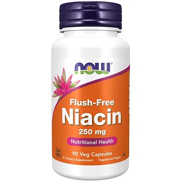 

NOW Niacin 250 mg, 90 kapslí