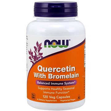 

NOW Quercetin & Bromelain, Kvercetin