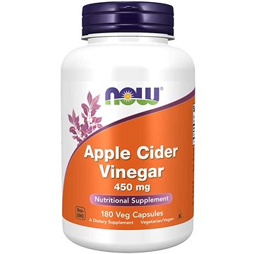 

NOW Foods Apple Cider Vinegar (jablečný ocet) 450 mg