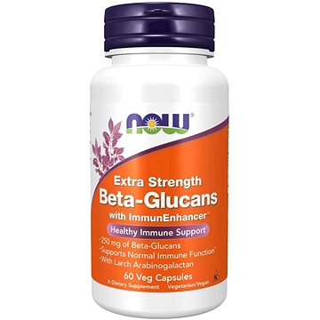 

NOW Beta glukany s ImmunEnhancer ™, Extra Strength