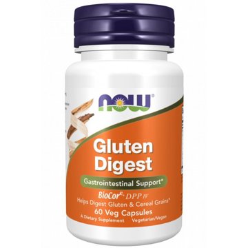 

NOW Foods Gluten Digest, 60 veg kapslí