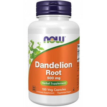 

NOW Foods Kořen pampelišky 500 mg, 100 veg kapslí