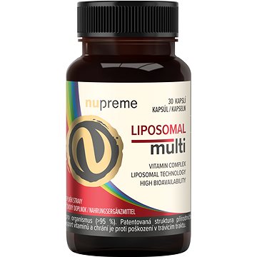 

Nupreme Liposomal Multivitamín 30 kapslí