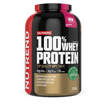 

Nutrend 100% Whey Protein 2250 g, malina