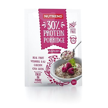 

Nutrend Protein Porridge, 5 x 50 g, malina