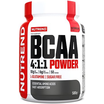 

Nutrend BCAA 4:1:1 POWDER, 500 g, meloun