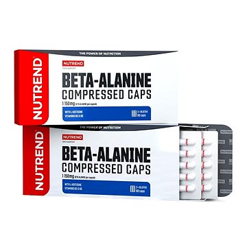 

Nutrend Beta-Alanine Compressed caps, 90 kapslí